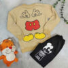 Jongens Sweatshirt & Broek Set met Mickey Mouse Ontwerp
