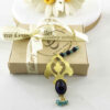 Messing Ketting Perzisch Traditioneel Thema voor Dames met Agaat