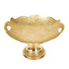 Messing Serveerstandaard met Fijne Gravure Elegant