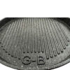 Ronde Gietijzeren Grillpan voor Camping – 24 cm
