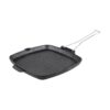 Vierkante Gietijzeren Grill Koekenpan voor Camping & Buiten – 26 cm
