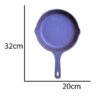 Gietijzeren Koekenpan voor Camping & Buiten Koken – 20 cm