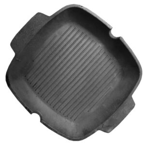 Gietijzeren Grill Koekenpan voor Camping & Buiten Koken – 33 cm