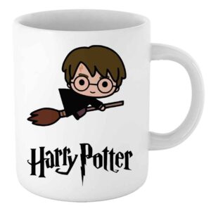 Harry Potter Keramische Koffiemok – Wit Geïnspireerd Design