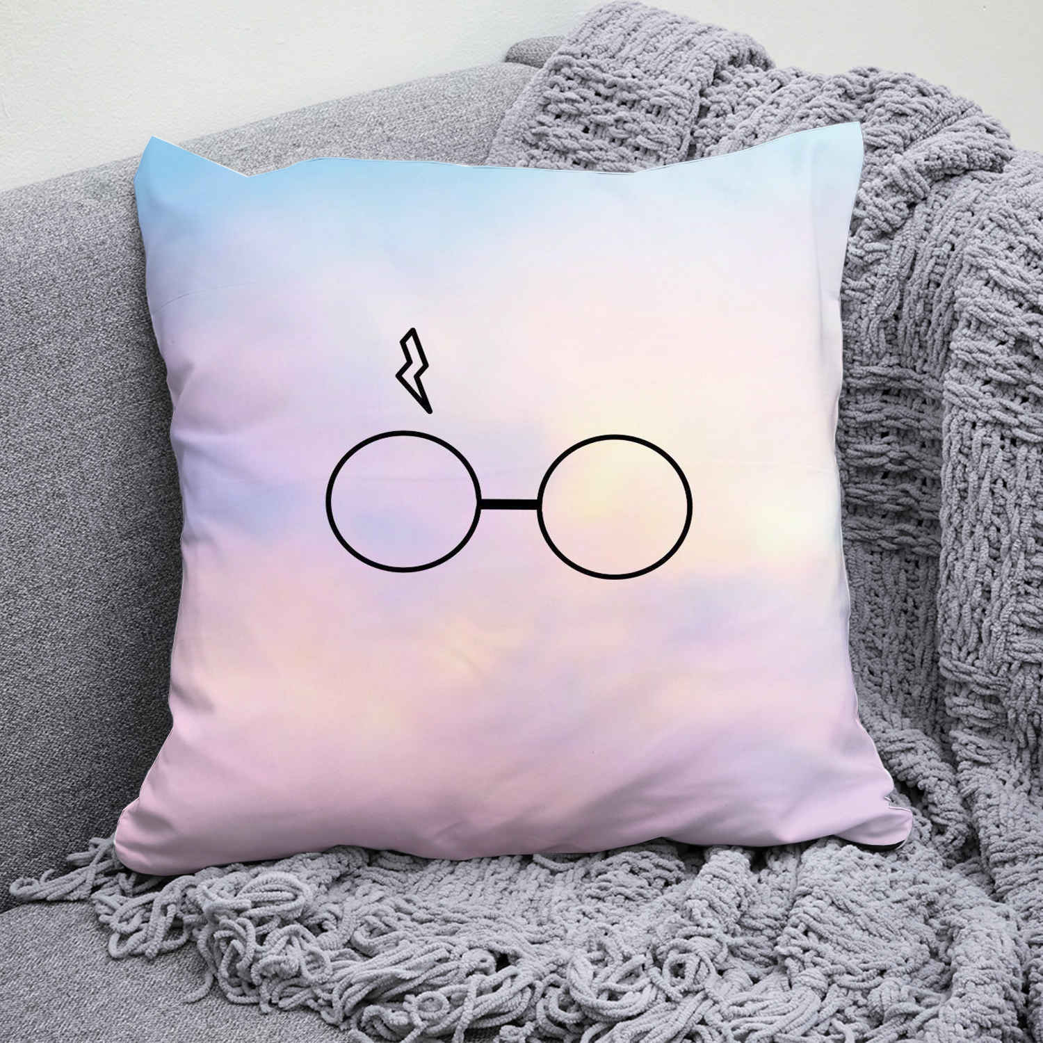 Prachtige Kussenhoes – Gedrukt Fantasy Harry Potter Design