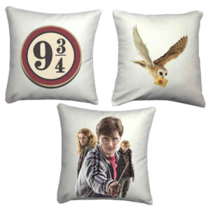 Harry Potter Geïnspireerde Kussen Set – Set van 3