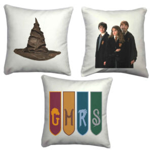 Harry Potter Geïnspireerde Print Kussen Set – Set van 3