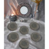 Haft-seen Set met Spiegel – Zilver Nowruz