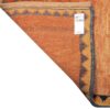 Authentiek handgeknoopt Perzisch minimalistisch Gabbeh tapijt - Met rand, Rood, Wol