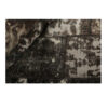 Vintage Perzisch Handgeknoopt Patchwork Tapijt Shadow Zwart