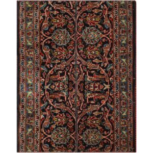 Vintage Patchwork Tapijt Joseph – Baksteenrood