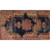 Vintage Perzisch Handgeknoopt Patchwork Tapijt Saltanat