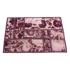 Vintage Perzisch Handgeknoopt Patchwork Tapijt Violet