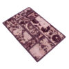 Vintage Perzisch Handgeknoopt Patchwork Tapijt Violet
