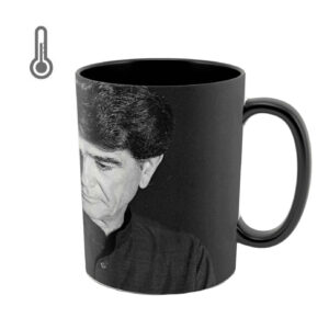 Warmtegevoelige Perzische Mok met Mohammad-Reza Shajarian Ontwerp