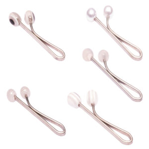 Hijab U-Clips Zonder Trekken met Kunstparels (5 stuks)