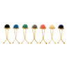 Hijab U-Clips Set met Bloesem Ontwerp (7 stuks)