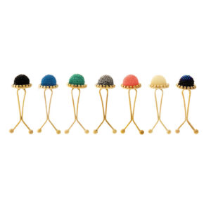 Hijab U-Clips Set met Bloesem Ontwerp (7 stuks)