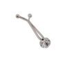 Hijab U-Clips Zonder Trekken (4 stuks, Goud)