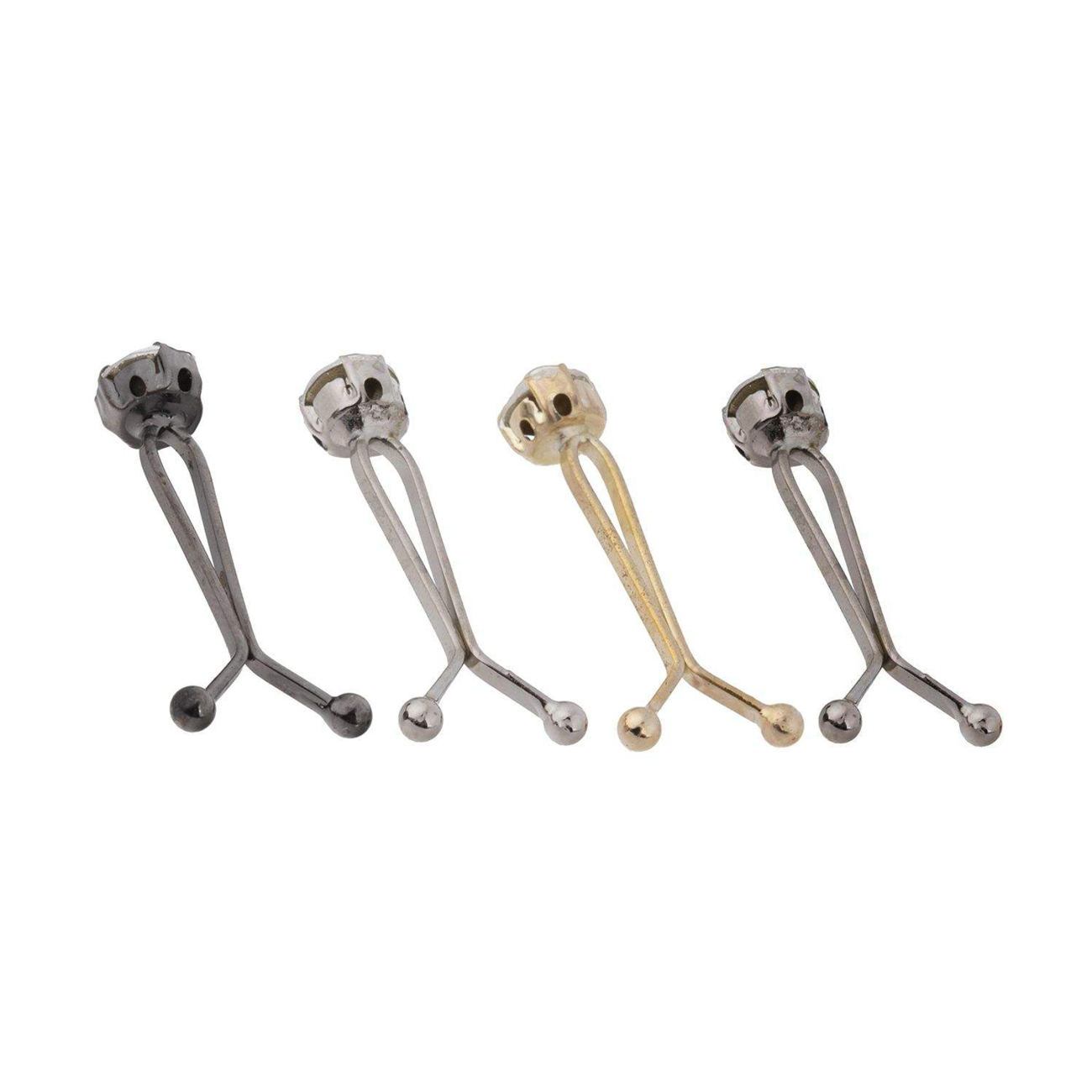 Hijab U-Clips Zonder Trekken (4 stuks, Goud)