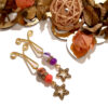 Hijab U-Clips met Ster Hanger (4 stuks, Goud)