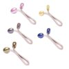 Hijab U-Clips met Kleurrijke Kunstparels (5 stuks)