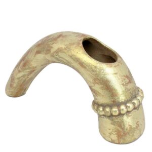 Handgemaakt Aardewerk Wierook Sculptuur – Hoorns Design