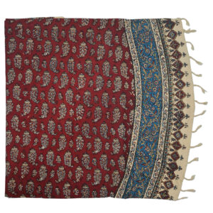 Iranian Tafelkleed: Isfahans Traditionele Kalamkari Blockprint Artmis