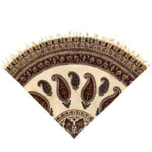 Iranian Tafelkleed: Isfahans Traditionele Kalamkari Blockprint Qasedak II