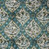 Iraans Tafelkleed: Traditionele Kalamkari Blokdruk van Isfahan Stralend