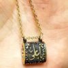Islamitische Hirz van Imam Jawad Stalen Hanger met Ketting