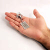 Islamitische Sleutelhanger Staal – 4 Qul Soera Patroon