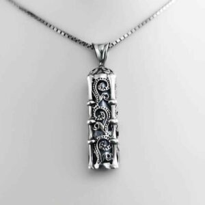 Islamitische Zilveren Hanger met Imam Jawad Hirz – Islamitische Sieraden