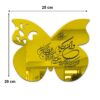 Islamitische Muursticker Spiegel Effect met Wa In Yakad Design