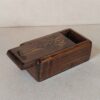 Handgesneden Houten Sieradendoos – Rustieke Elegantie