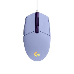 Logitech G203 Gaming Muis – Purper RGB