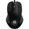 Logitech G300s Gaming Muis – Ergonomisch Zwart