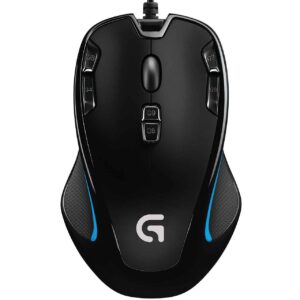 Logitech G300s Gaming Muis – Ergonomisch Zwart