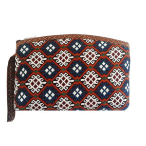 Perzische Make-up Tas van Stof met Traditionele Stijl & Organizer
