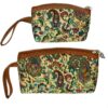 Perzische Make-up Tas in Paisley Termeh Stof voor Cosmetica