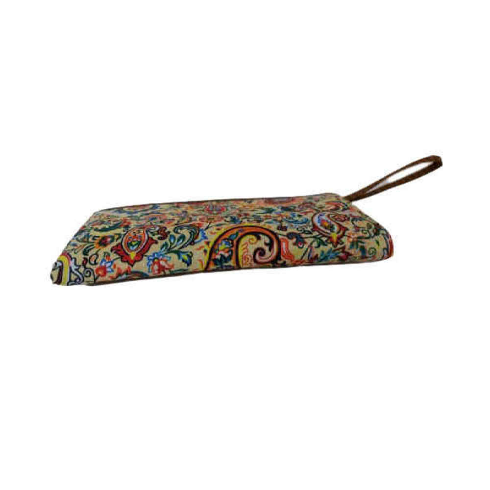 Perzische Make-up Tas in Paisley Termeh Stof voor Organisatie van Cosmetica