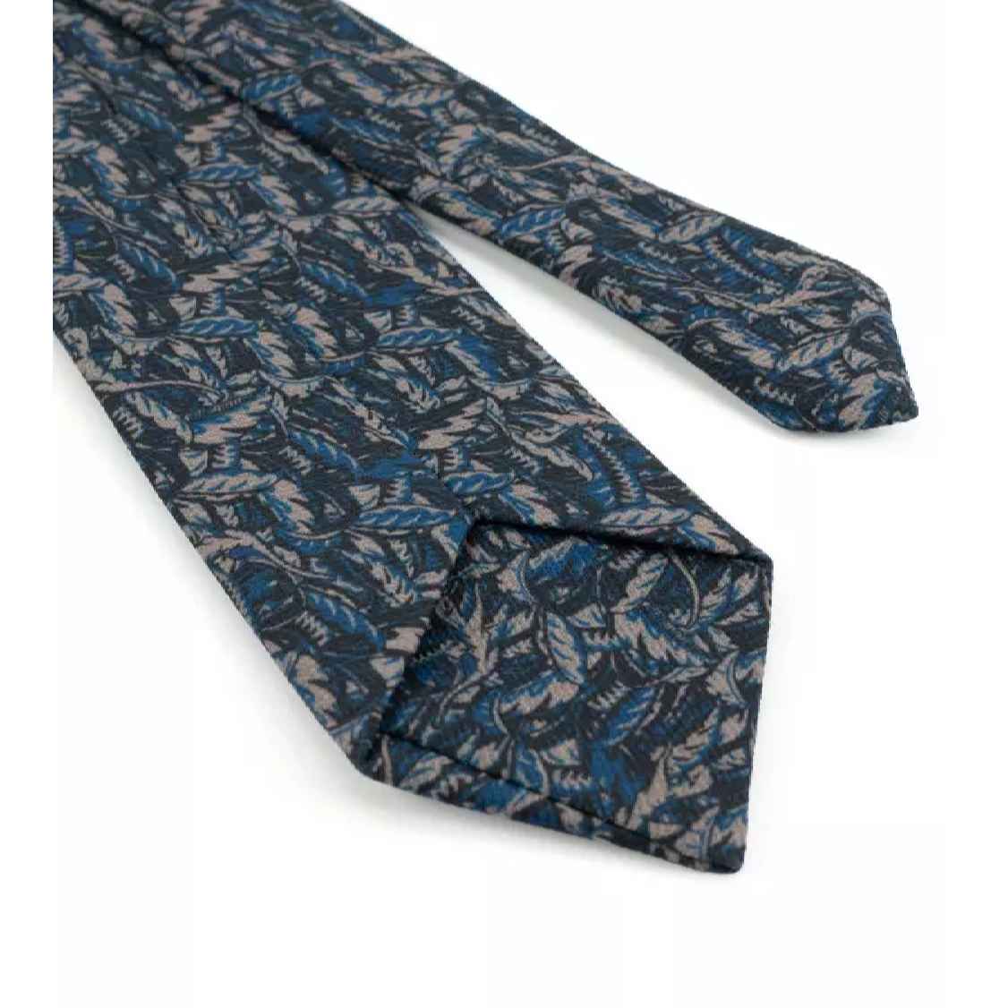Heren Stropdas – Artistieke Stijl in Blauw voor Tijdloze Elegantie