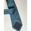 Heren Stropdas – Elegante Stijl Zijden Paisley in Blauw