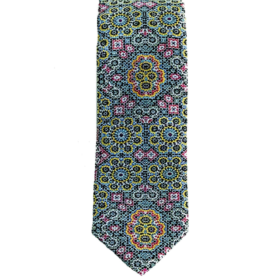 Heren Stropdas – Traditionele Stijl Kaleidoscoop Patroon