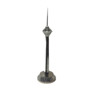 Milad Toren Resin Beeldje – Zilver