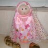 Handgemaakte Muslim Hijab Pop – Roze