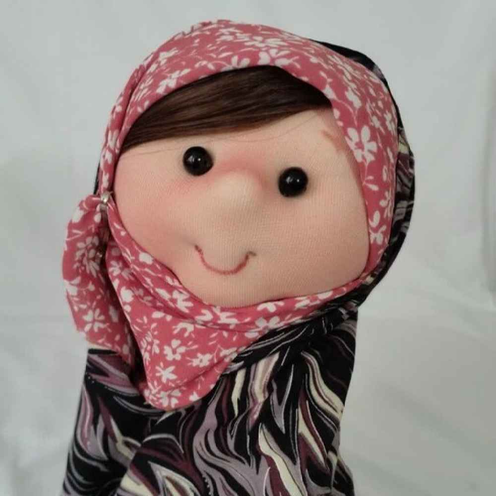Fatima Muslim Hijab Pop – Zwart