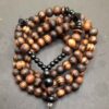 Islamitische Houten Ketting met Met Hand Gesneden Allah Hanger