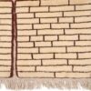 Origineel handgeknoopt Perzisch Kheshti Gabbeh tapijt - Baksteen design, Crème, Wol