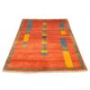 Authentiek handgeknoopt Perzisch minimalistisch Gabbeh tapijt - Geometrisch, Rood, Wol